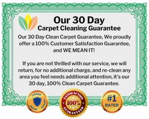 30 day clean carpet guarantee