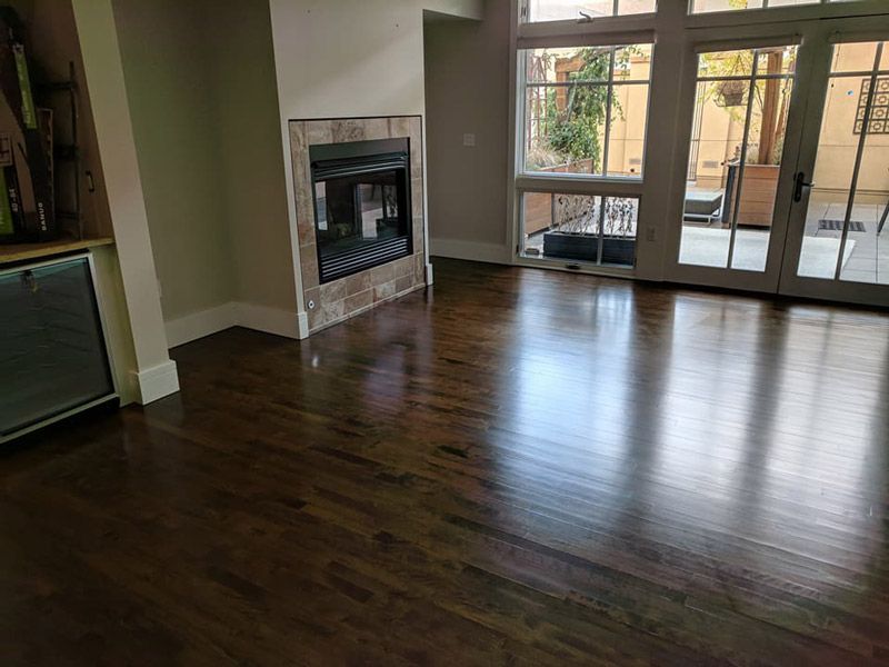 hardwood floor cleaning after 2